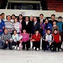 Игорь Ксенофонтов с командой фигуристов из Харбина, КНР (1990, Первоуральск) 